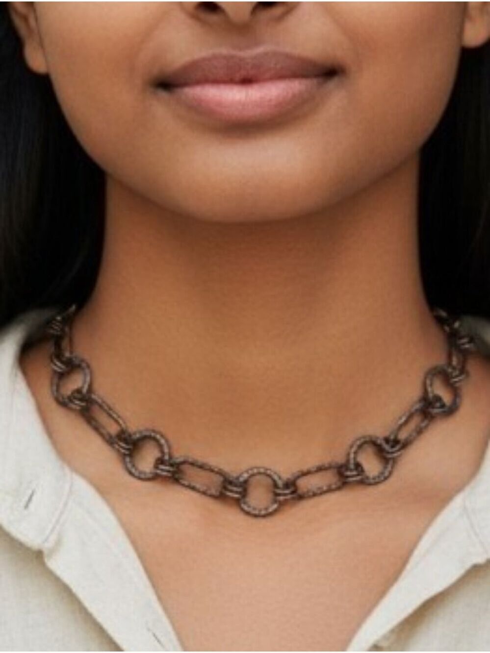 Bronze Link Chain Necklace